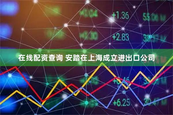 在线配资查询 安踏在上海成立进出口公司